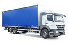Car Hire Spalding - 26 Tonne Curtain Side Truck - Truck hire Spalding